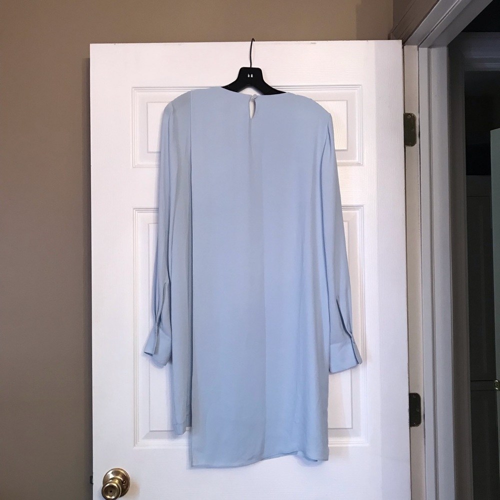 BCBG Maxazria Aston Smock dress dusty blue - Picture 8 of 8